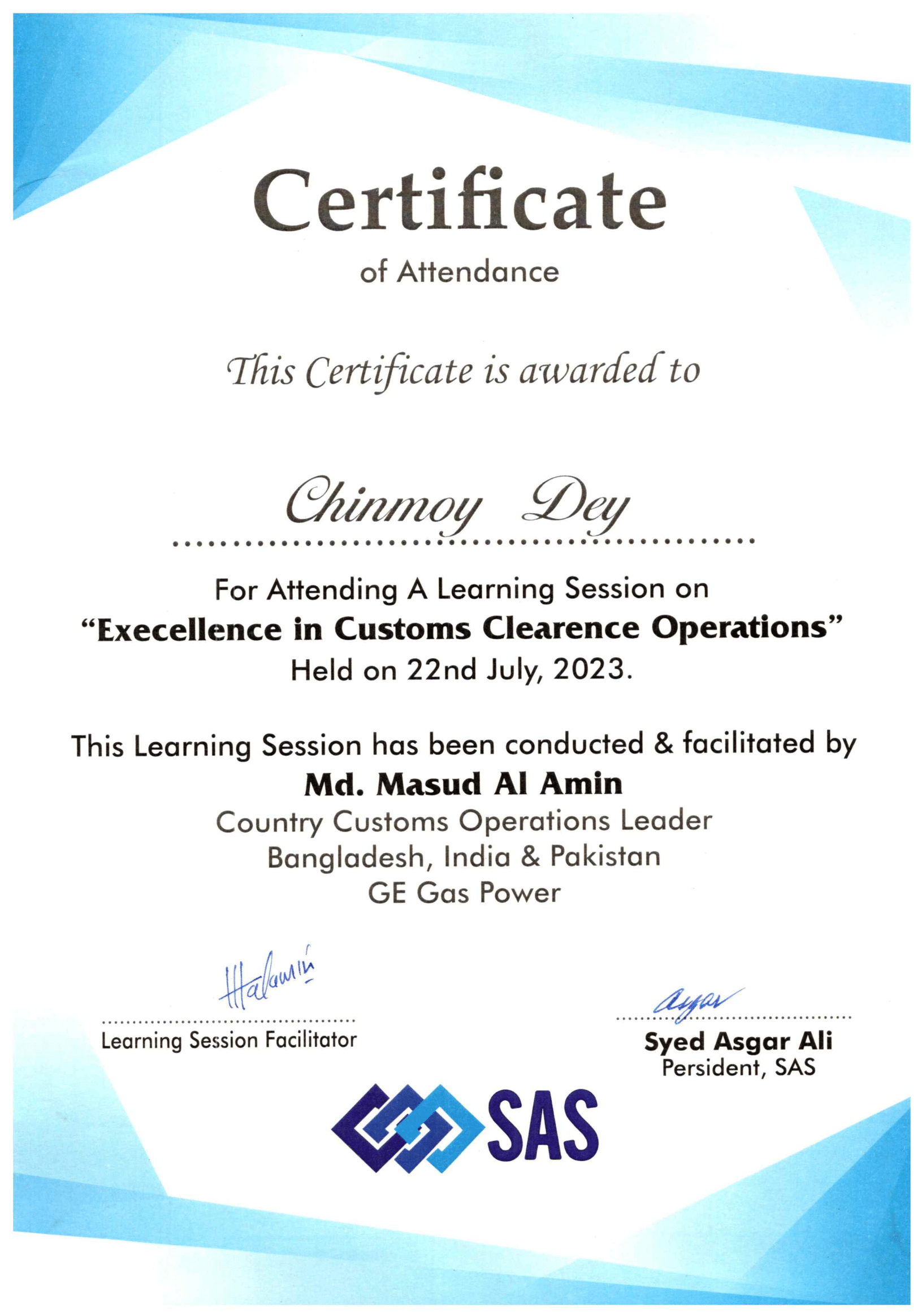 Excellence in customs clearance operations-1